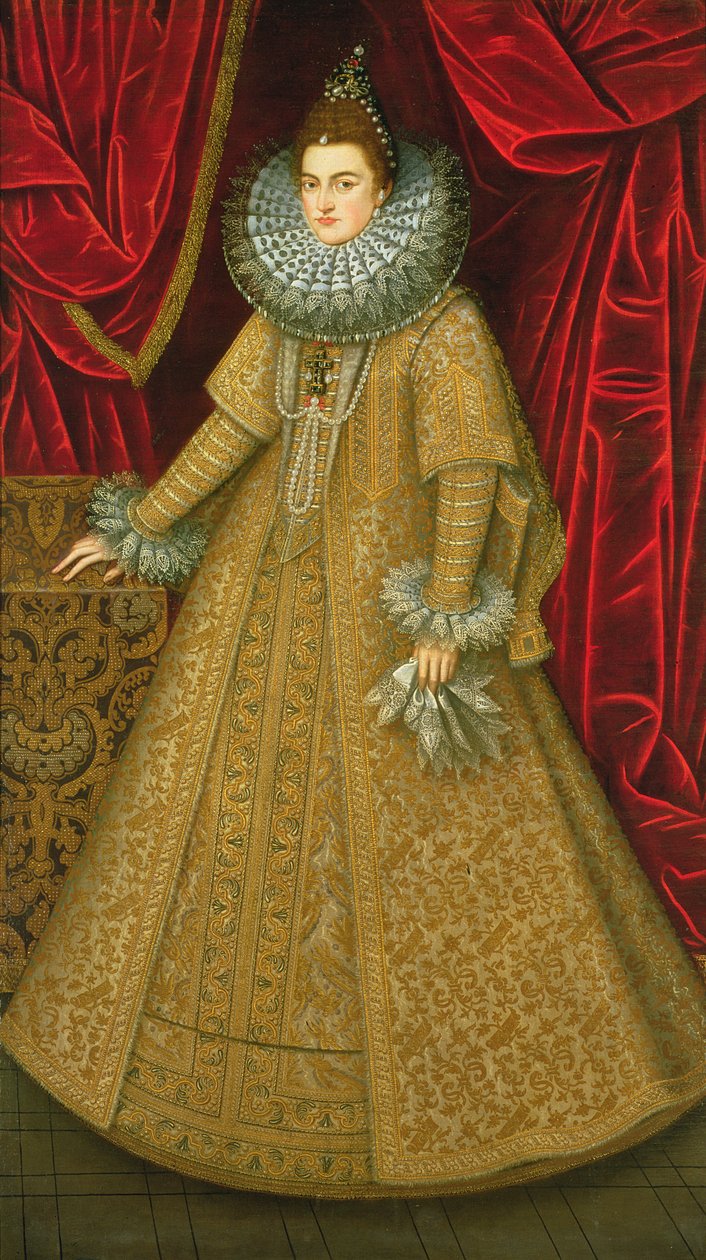 Retrato da Rainha Isabel Clara Eugenia de Alonso Sánchez Coello