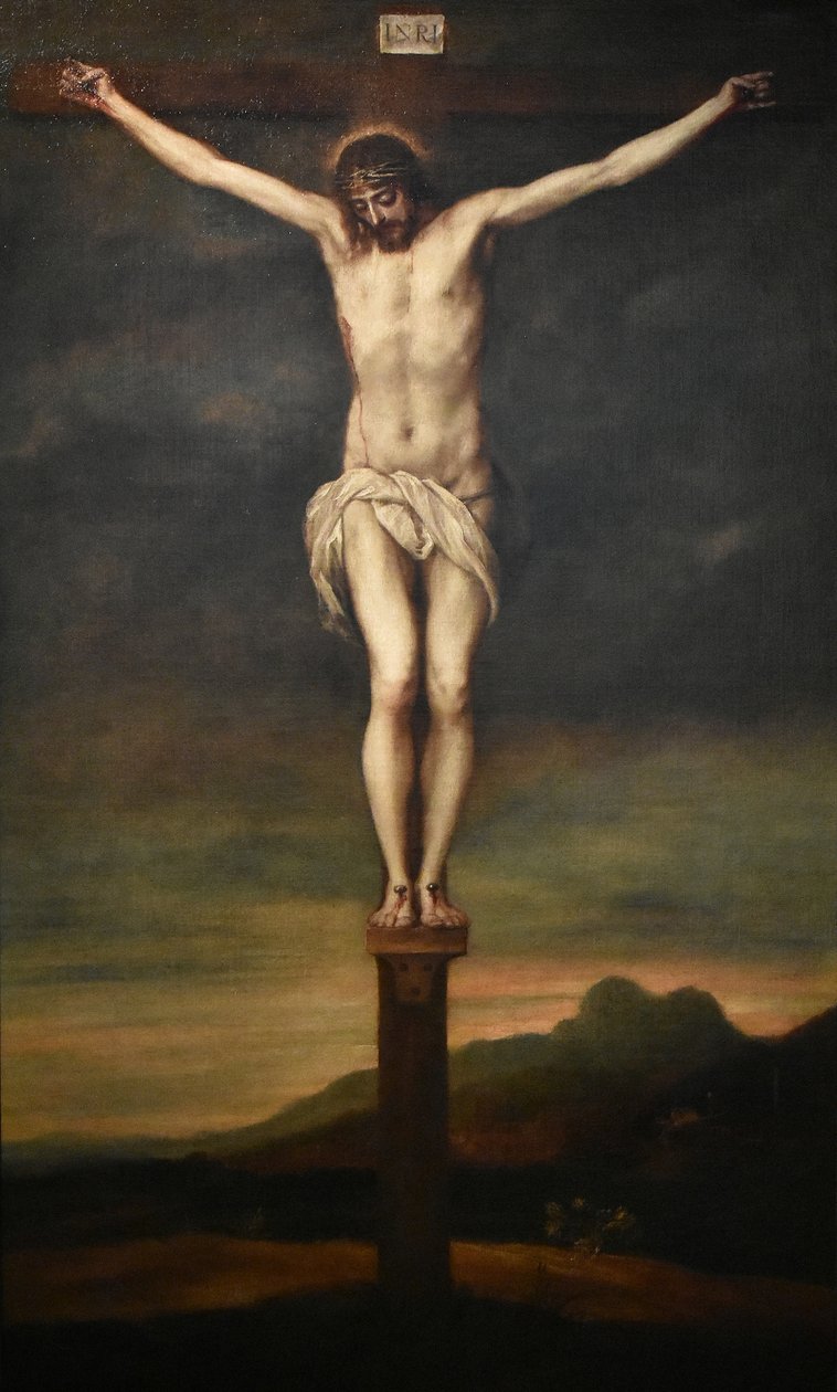 Alonso Cano (1601-1667) Cristo na cruz Hospital de São João (Bruges) 16-08-2019 de Alonso Cano