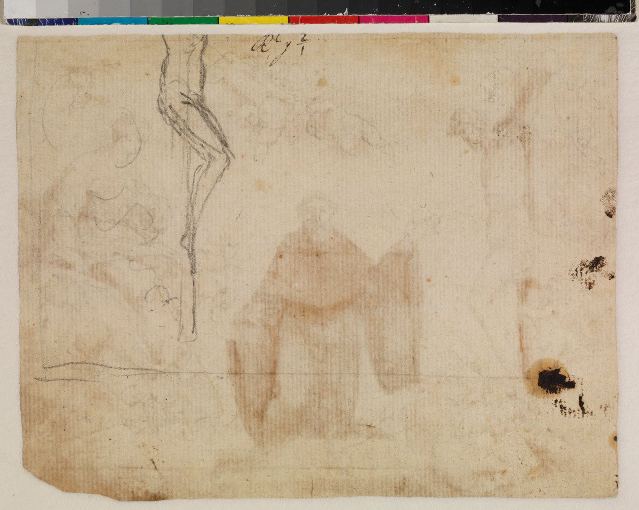 Cristo crucificado, verso, século XVII de Alonso Cano