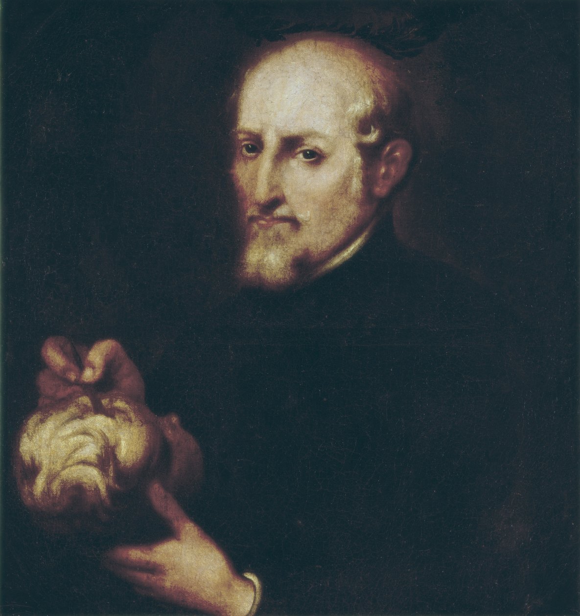 Auto-retrato de Alonso Cano, c.1660 (óleo sobre tela) de Alonso Cano