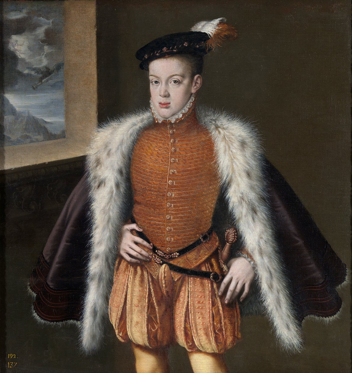 Carlos da Áustria, Príncipe das Astúrias - Dom Carlos, Príncipe das Astúrias por Sanchez Coello, Alonso (1531-1588) de Alonso Sánchez Coello