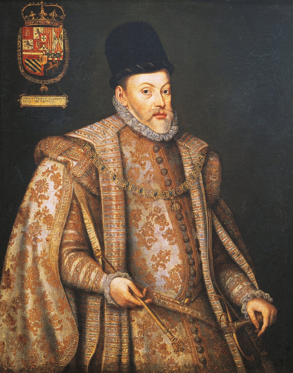 Retrato de Filipe II de Espanha (Valladolid de Alonso Sánchez Coello