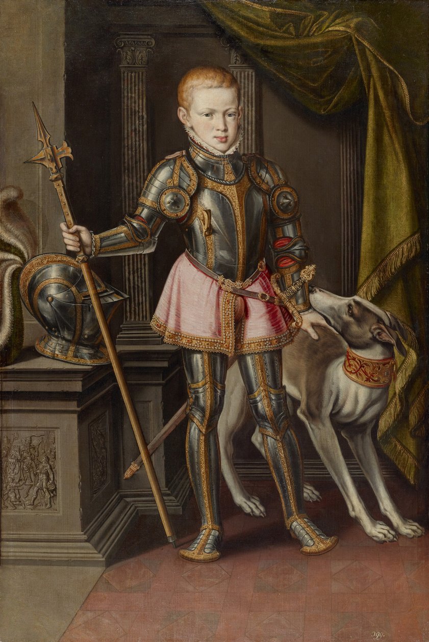Rei Sebastião I de Portugal, ca 1562 de Alonso Sánchez Coello