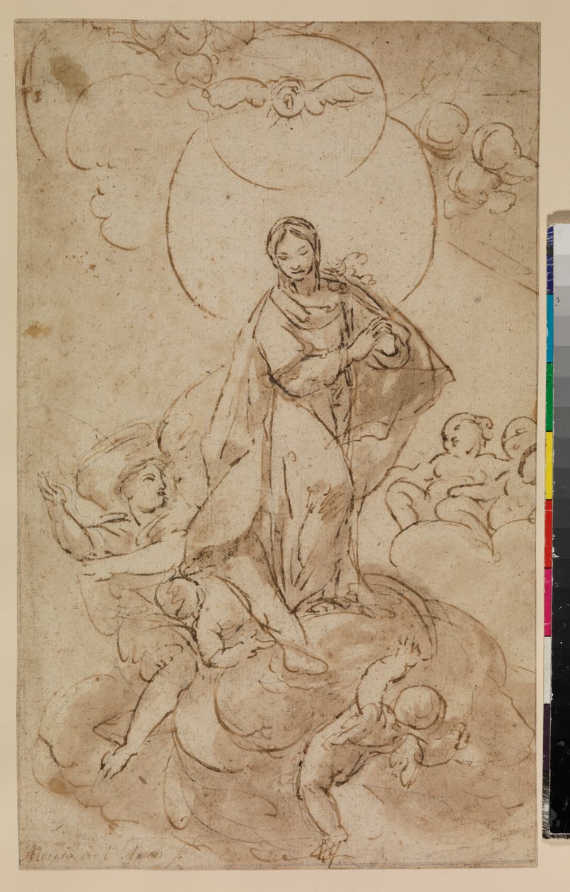 Virgem da Imaculada Conceição, reto, século XVII de Alonso del Arco