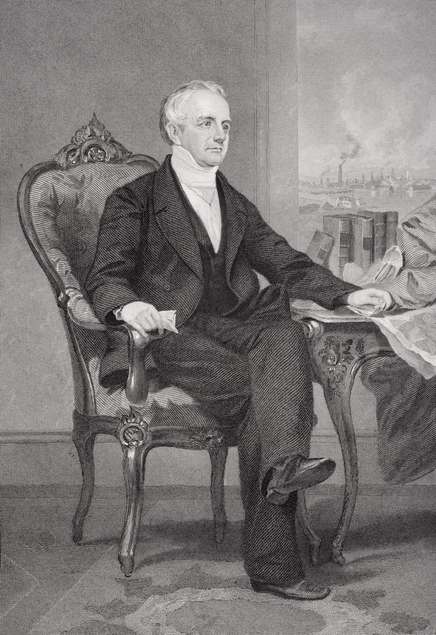Abbott Lawrence (1792-1855) de Alonzo Chappel