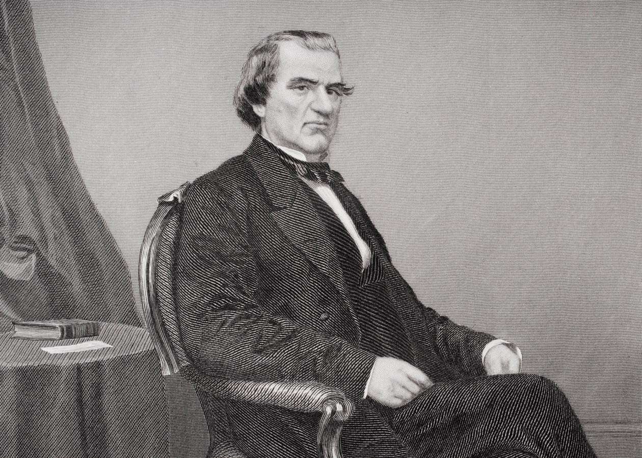Andrew Johnson (1808-1875) de Alonzo Chappel