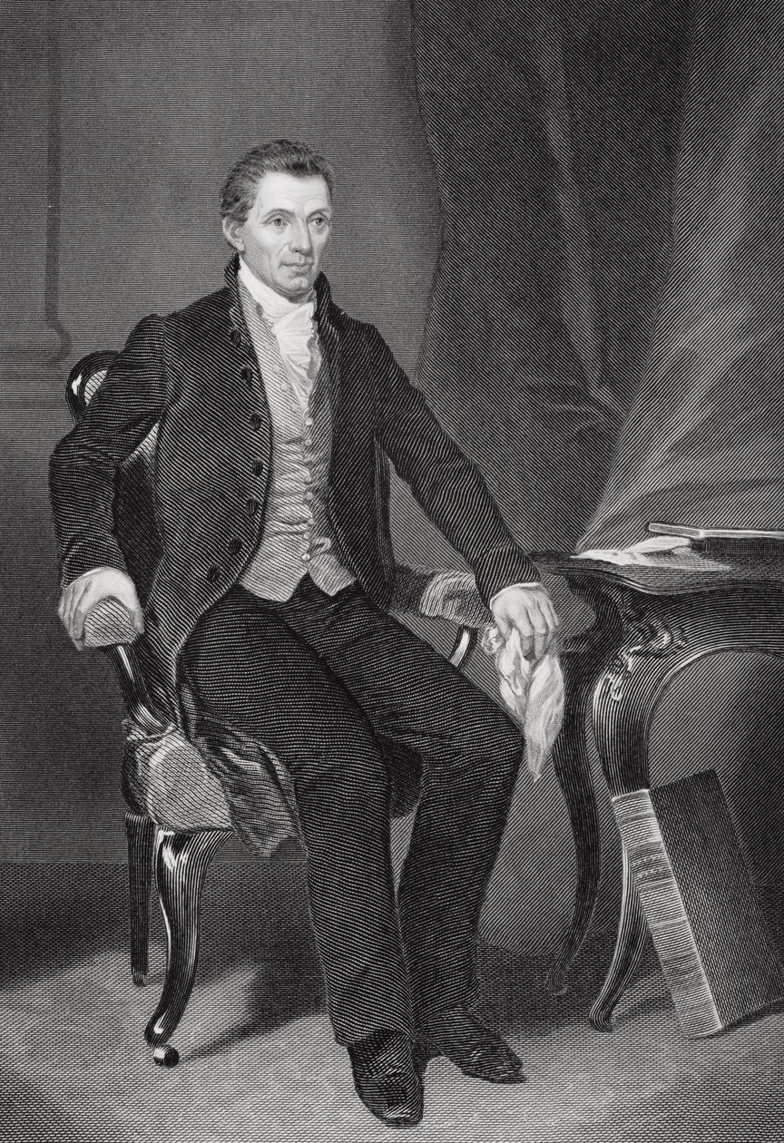 James Monroe (1758-1831) de Alonzo Chappel