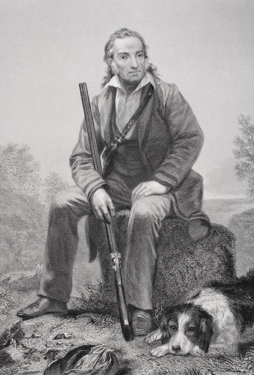 John James Audubon (1785-1851) de Alonzo Chappel