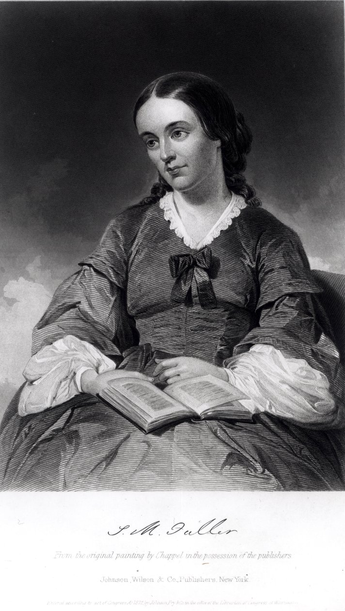 Margaret Fuller (1810-50) pub. por Johnson, Wilson e Co., 1872 de Alonzo Chappel