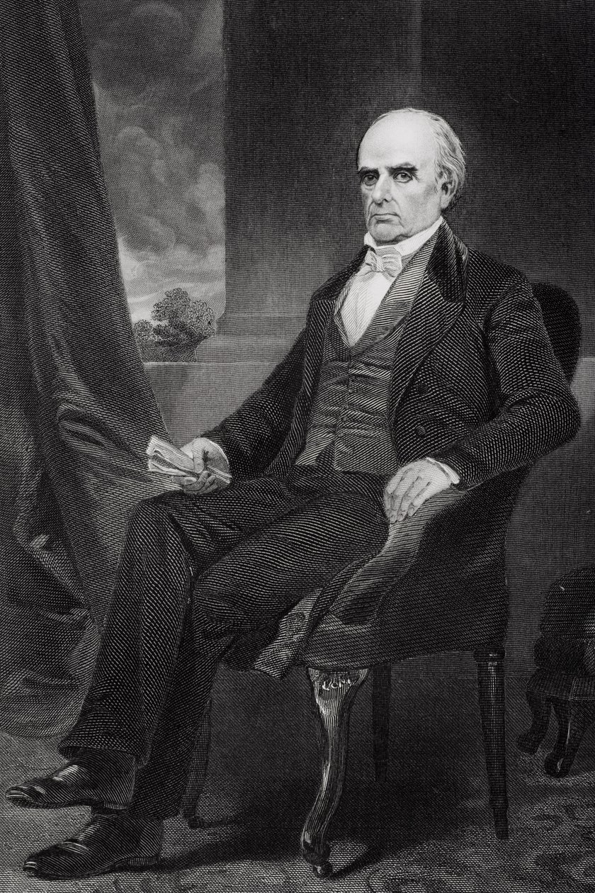 Retrato de Daniel Webster (1792-1852) de Alonzo Chappel