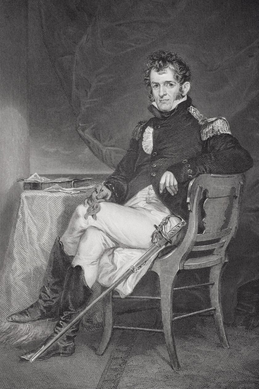 Retrato de David Porter (1780-1843) de Alonzo Chappel