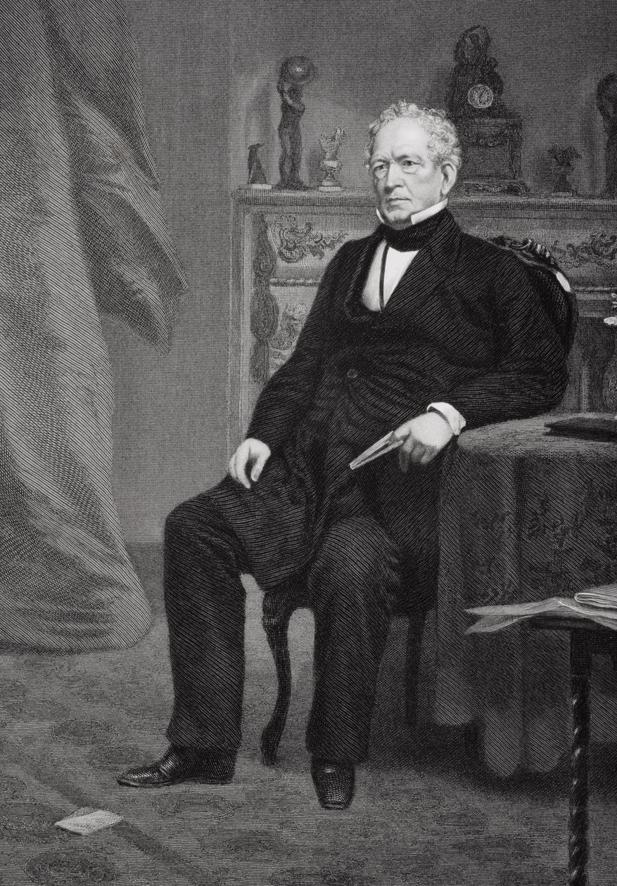 Retrato de Edward Everett (1794-1865) de Alonzo Chappel