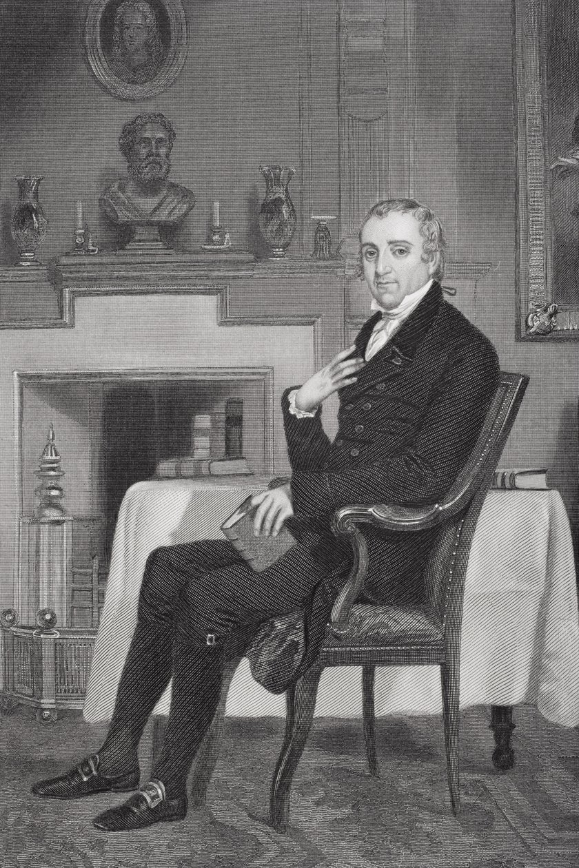 Retrato de Fisher Ames (1758-1808) de Alonzo Chappel