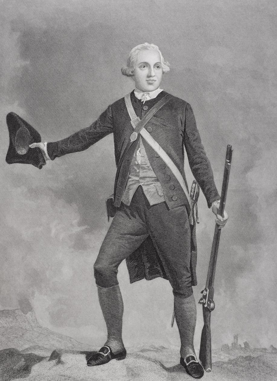 Retrato do General Joseph Warren (1741-75) de Alonzo Chappel