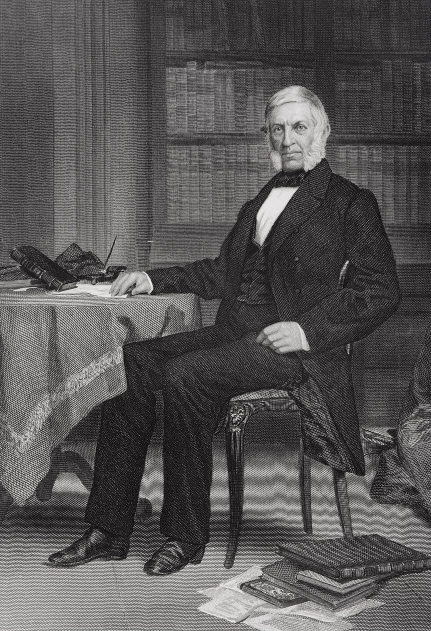 Retrato de George Bancroft (1800-91) de Alonzo Chappel