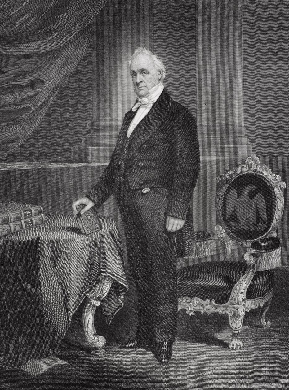 Retrato de James Buchanan (1791-1868) (veja 254653 para detalhes) de Alonzo Chappel
