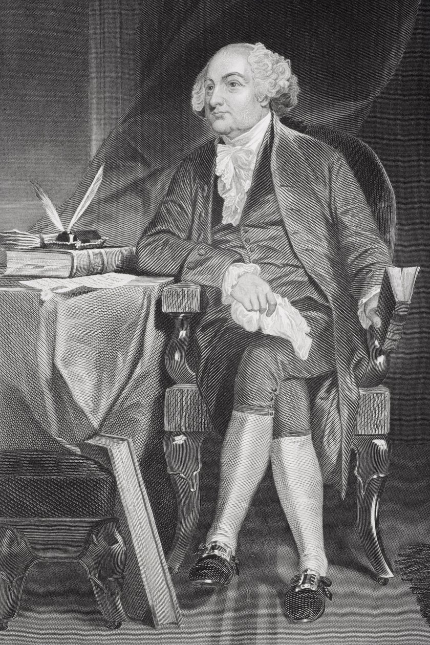 Retrato de John Adams (1735-1826) de Alonzo Chappel