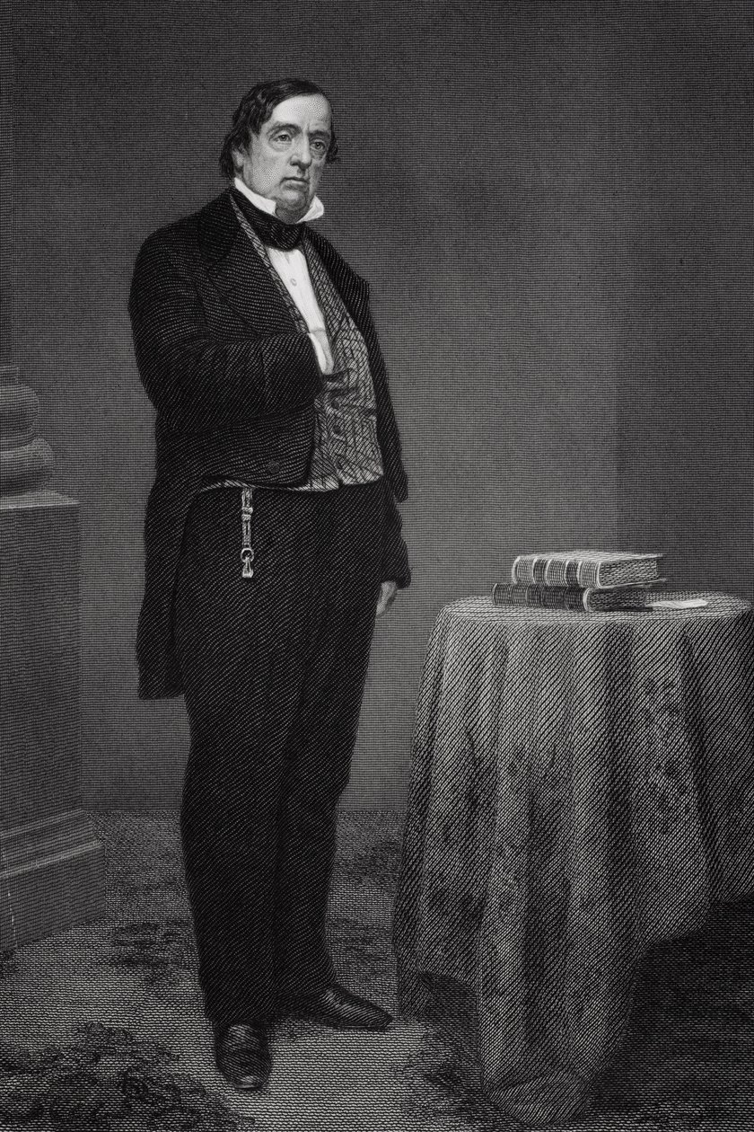 Retrato de Lewis Cass (1782-1866) de Alonzo Chappel