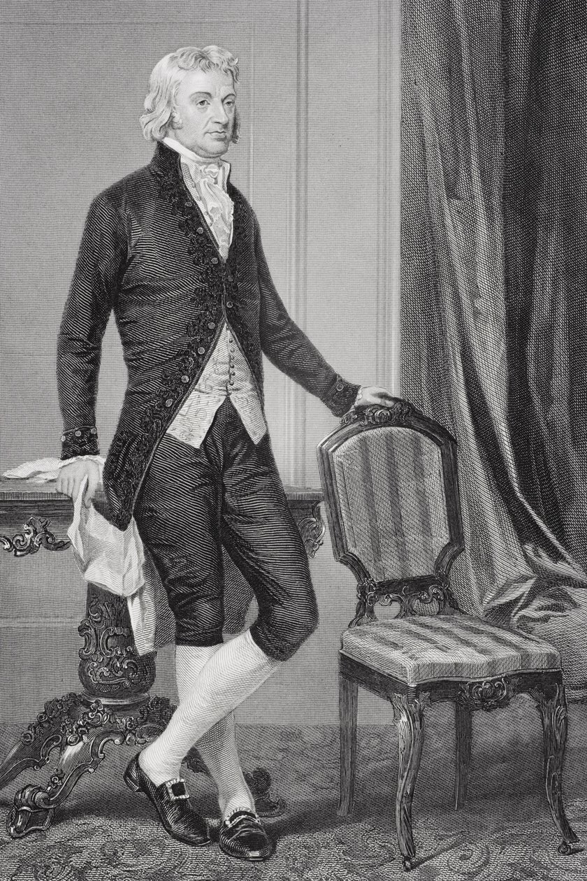 Retrato de Robert R. Livingston (1746-1813) de Alonzo Chappel