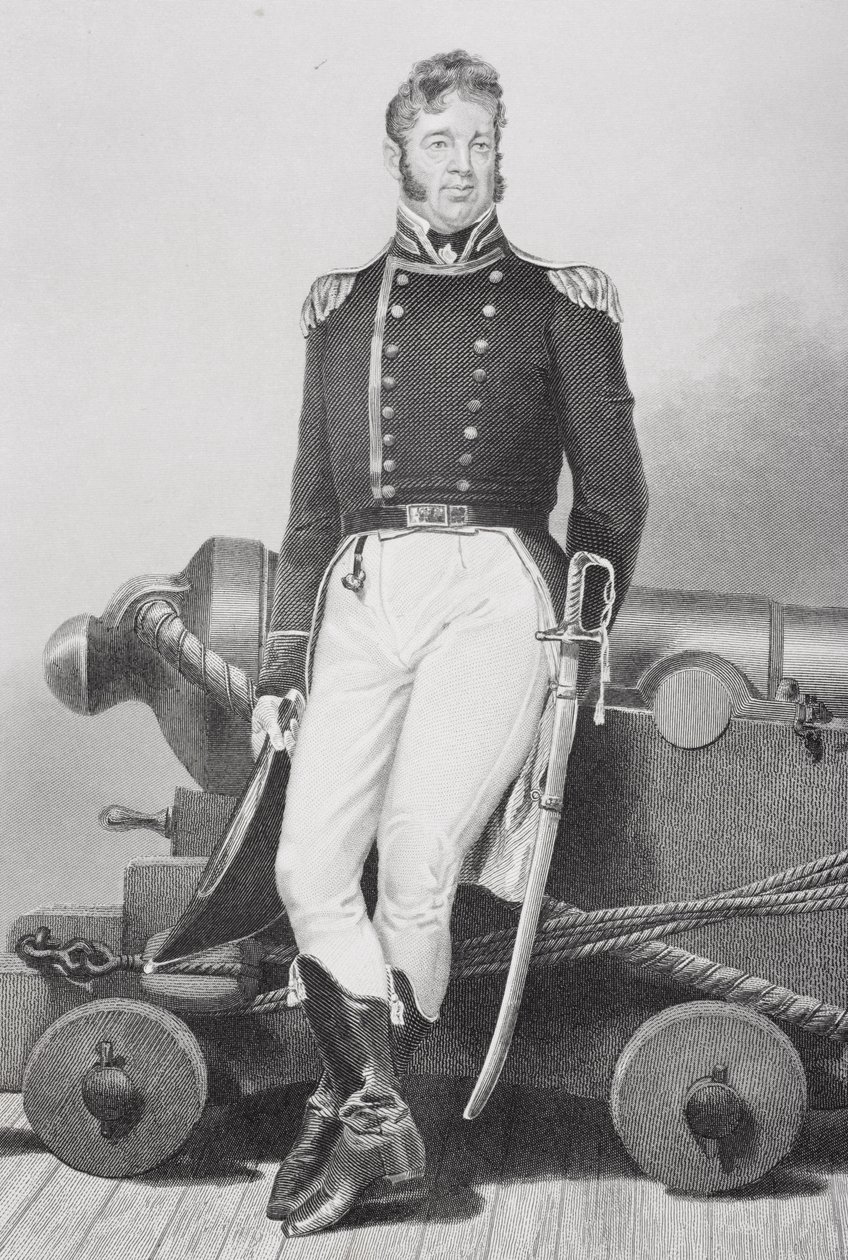 Retrato de William Bainbridge (1774-1833) de Alonzo Chappel