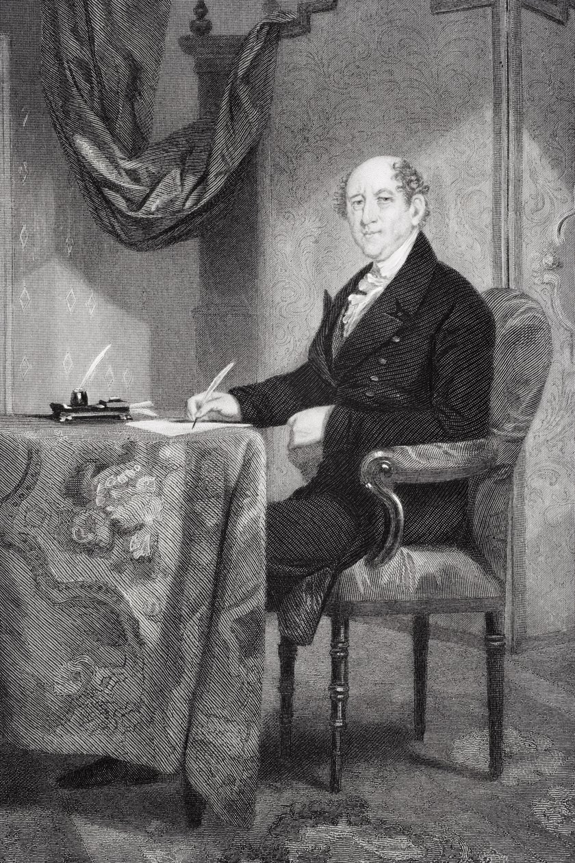 Rei Rufo (1755-1827) de Alonzo Chappel