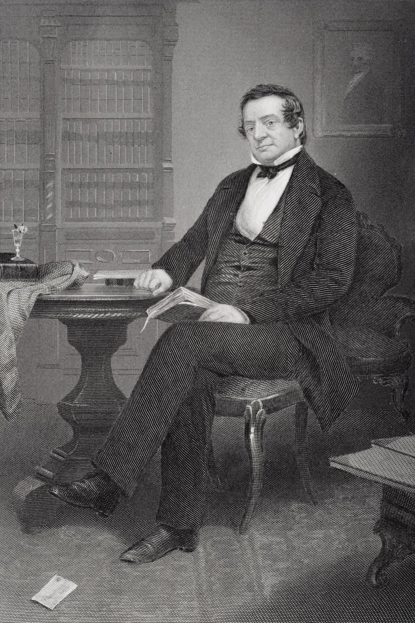 Washington Irving (1783-1859) de Alonzo Chappel