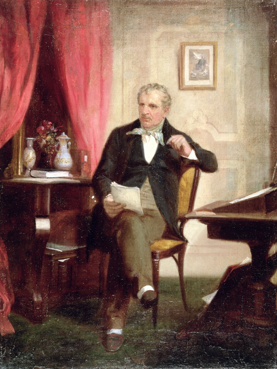 James Fenimore Cooper (1789-1851) (pós conservação) de Alonzo Chappel