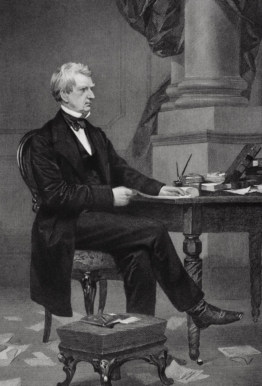 Retrato de William Henry Seward (1801-1872) de Alonzo Chappel