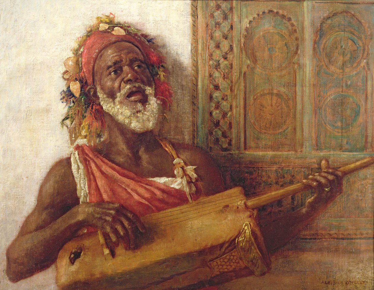 Músico africano de Aloysius C. O