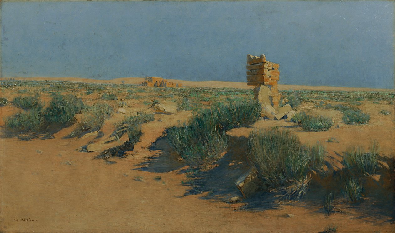 O castelo do deserto Qusair 