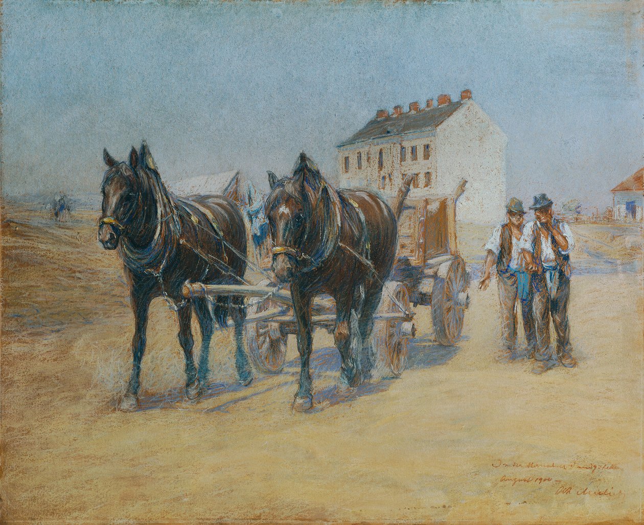 No Hernalser Sandgstätte de Alphons Leopold Mielich