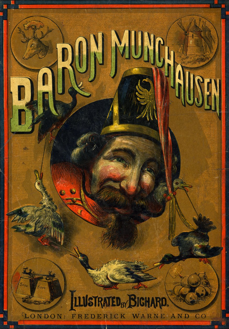 As aventuras do Barão Munchausen de Alphonse Adolphe Bichard