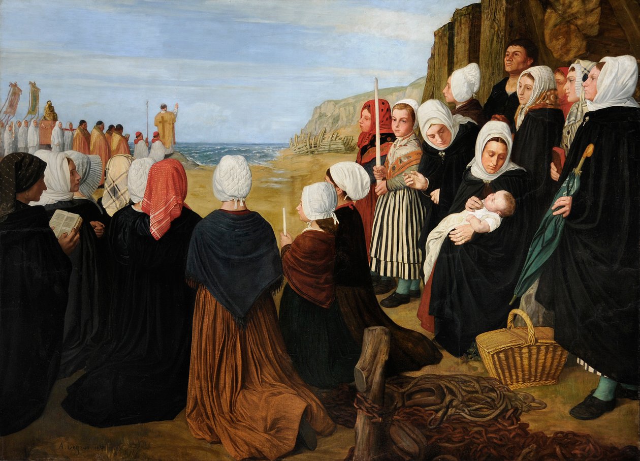Bênção do Mar de Alphonse Legros