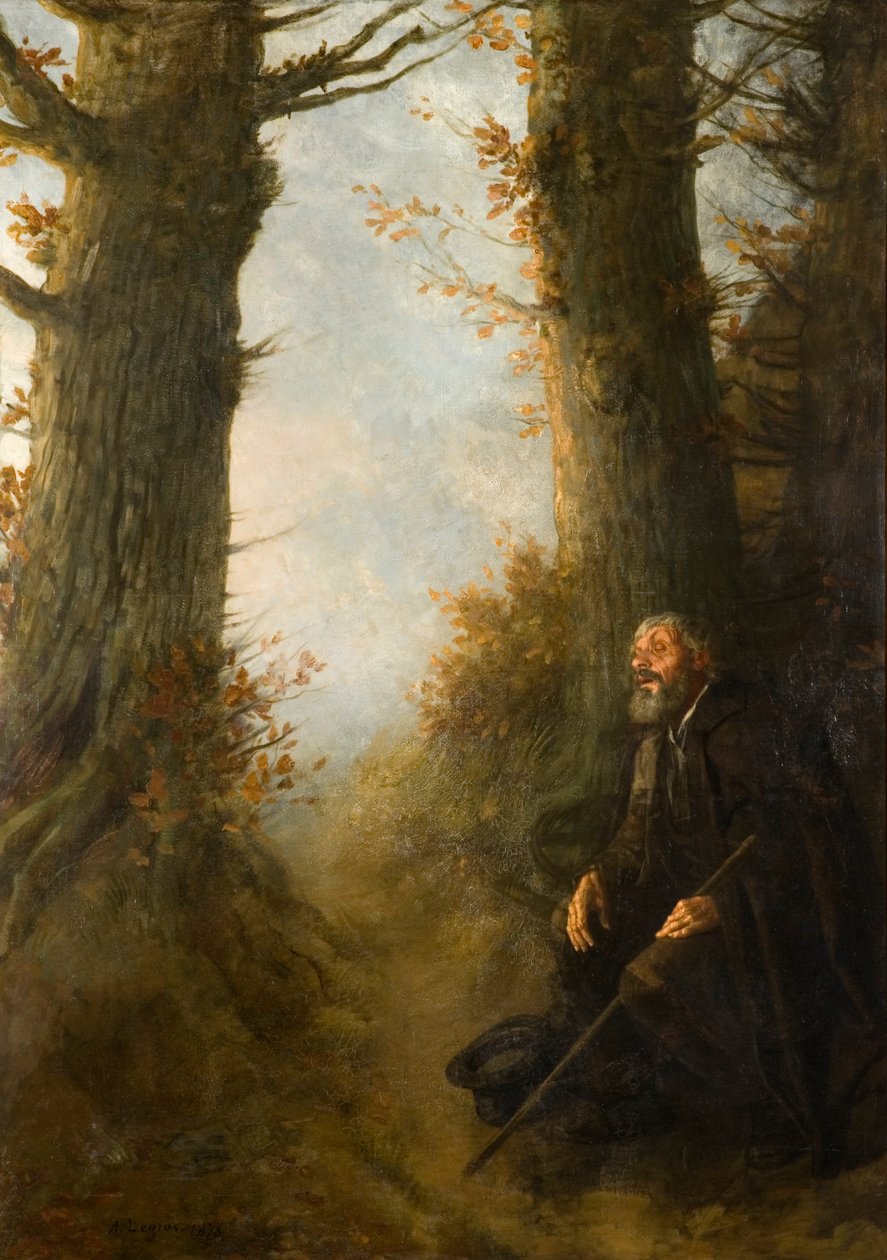 Andarilho cansado, 1878 de Alphonse Legros