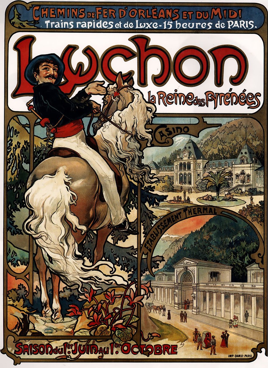 Luchon de Alphonse Mucha