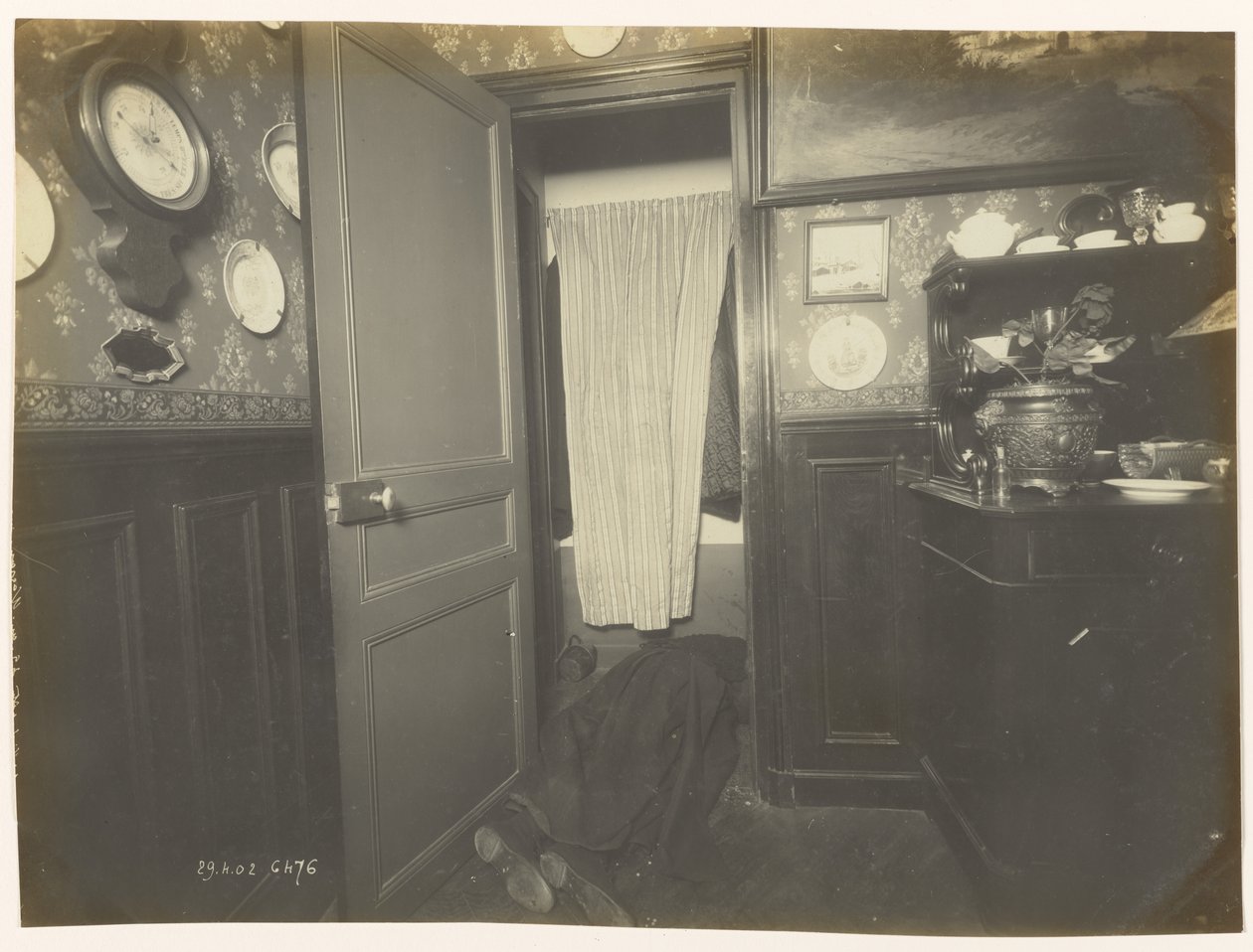 Descoberta do corpo de Alphonse Bertillon