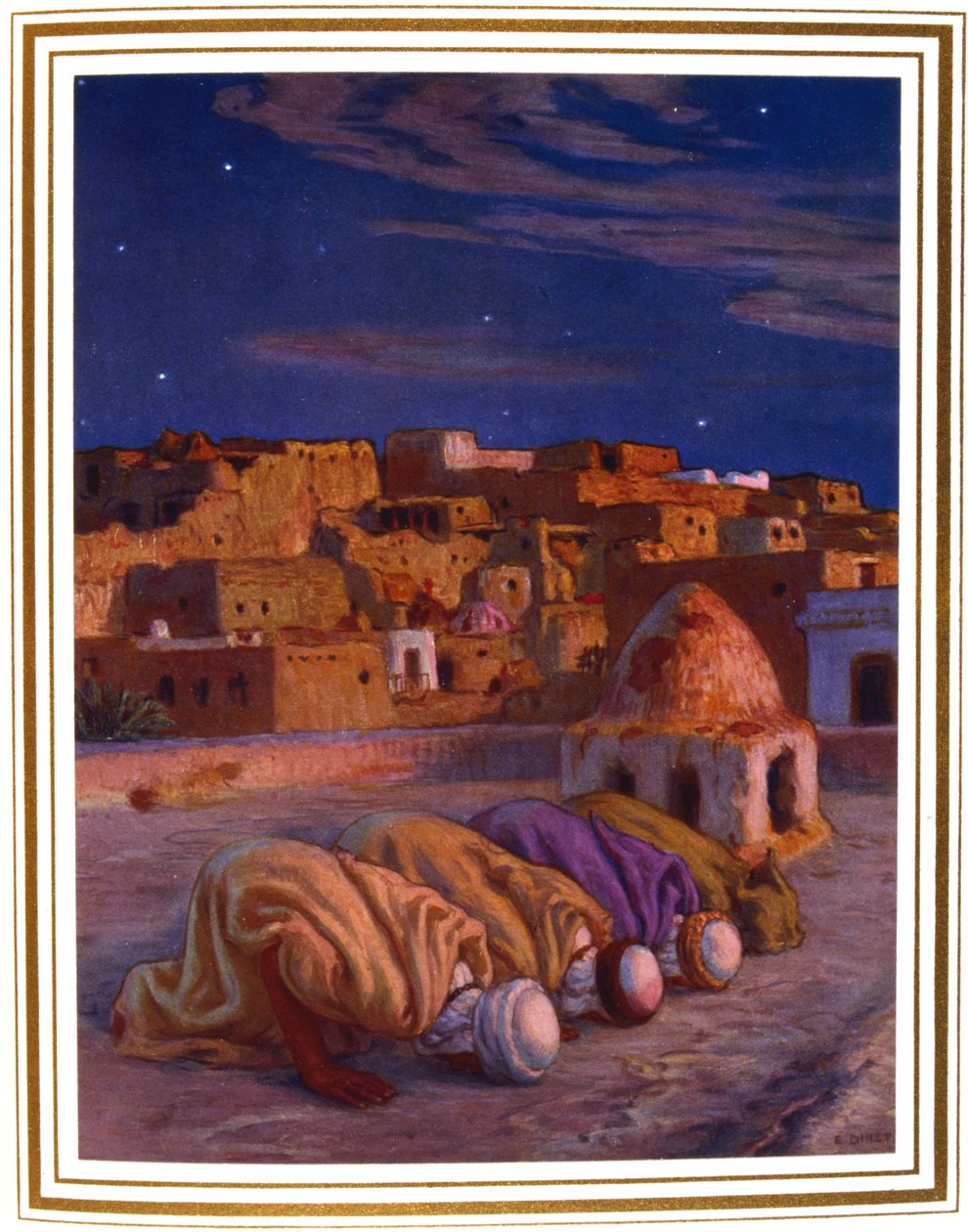 Prostração Oração da Prostração, 1918 de Alphonse Etienne Dinet