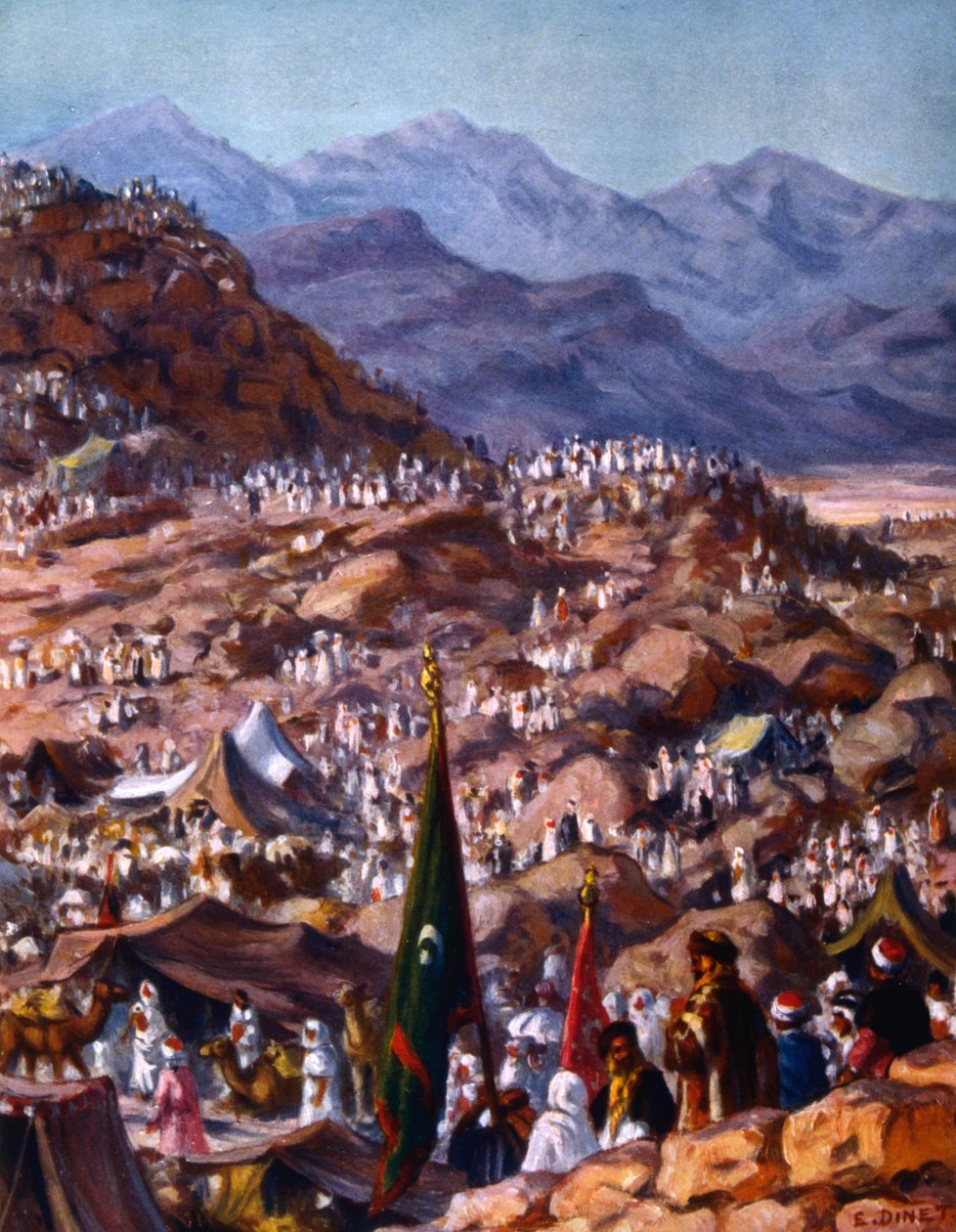 Peregrinos, 1918 de Alphonse Etienne Dinet