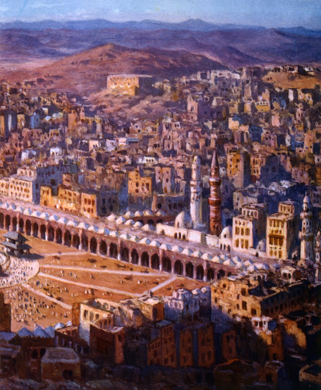 Vista de Meca, 1918 de Alphonse Etienne Dinet