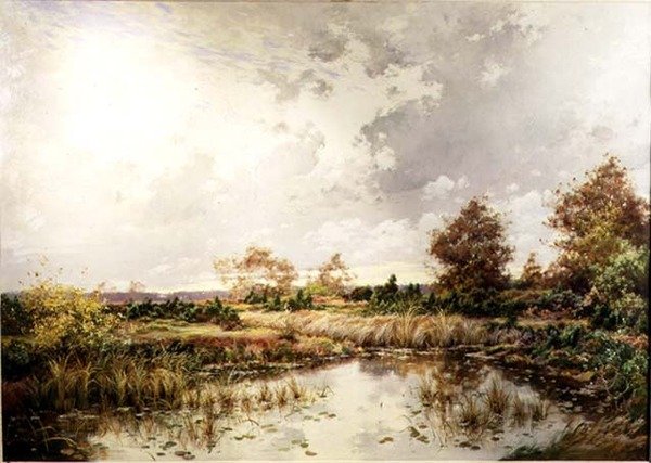 O Lago de Alphonse Henri Mazard