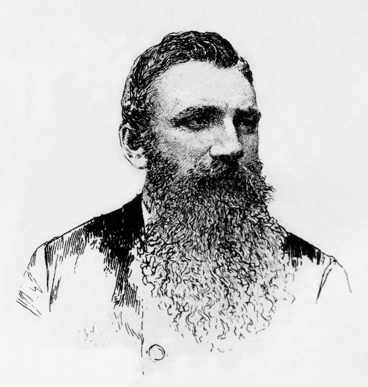 Auguste Rodin (1840-1917) Escultor francês de Alphonse Lalauze