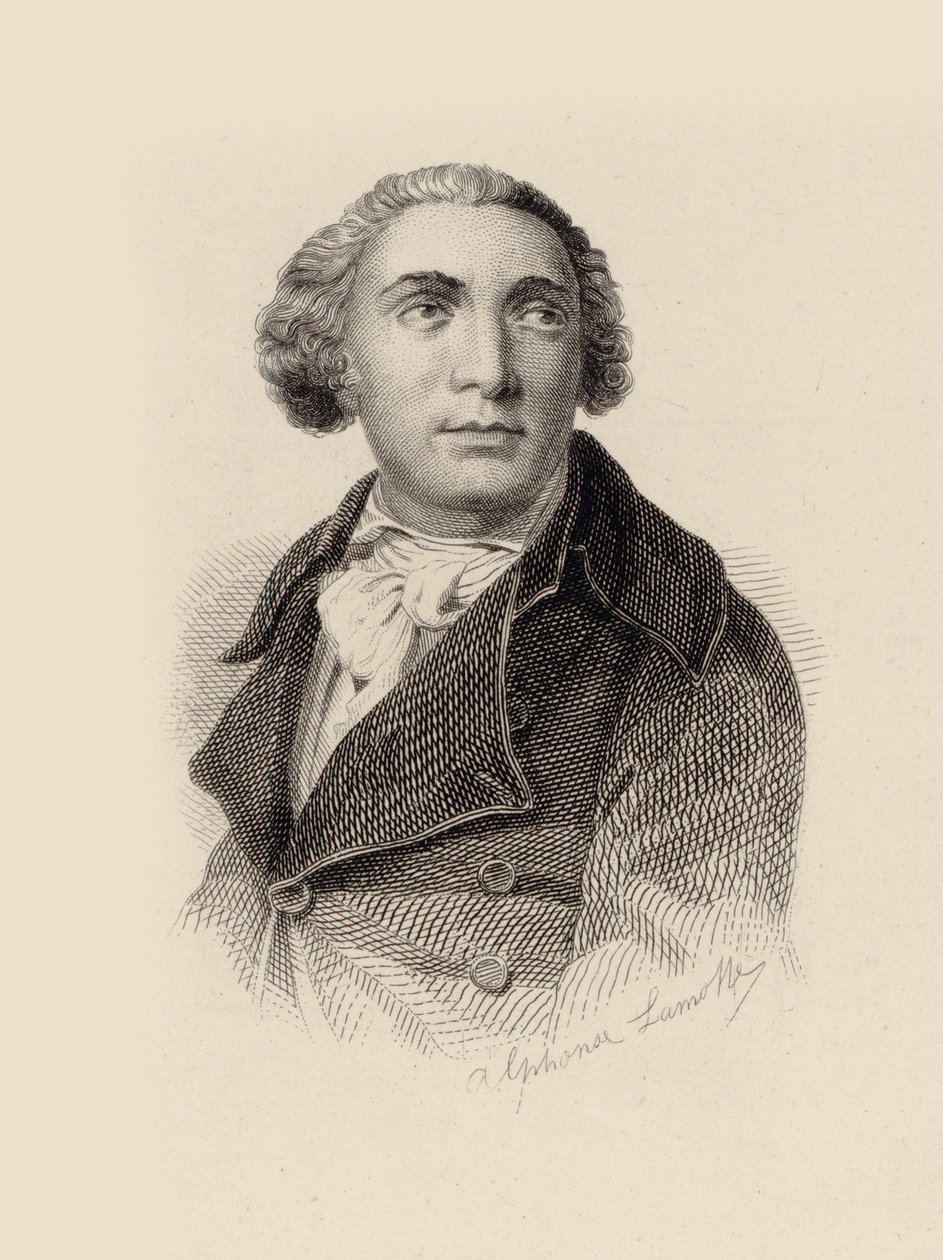 Retrato de Giovanni Paisiello 1740-1816. de Alphonse Lamotte