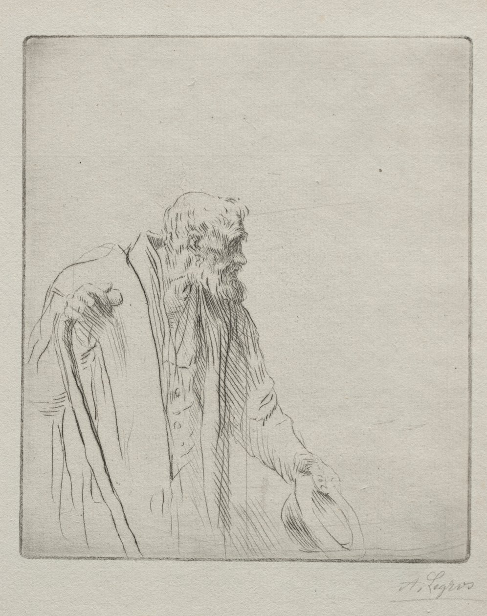 O mendigo de Alphonse Legros