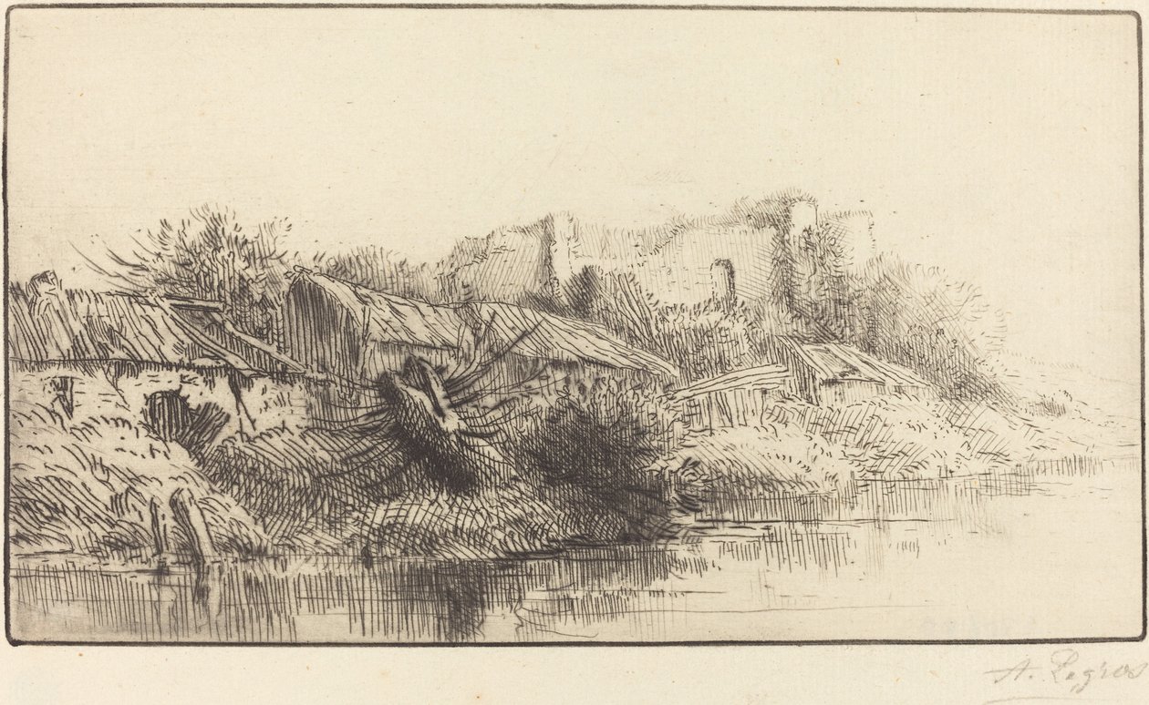 Aldeia Abandonada (Le village abondonne) de Alphonse Legros