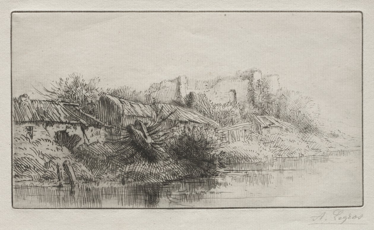 Aldeia Abandonada de Alphonse Legros