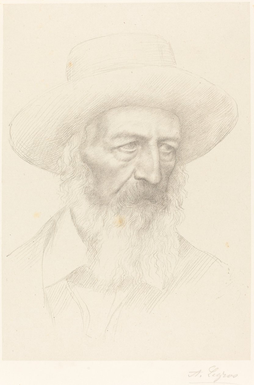 Alfred, Lorde Tennyson. de Alphonse Legros