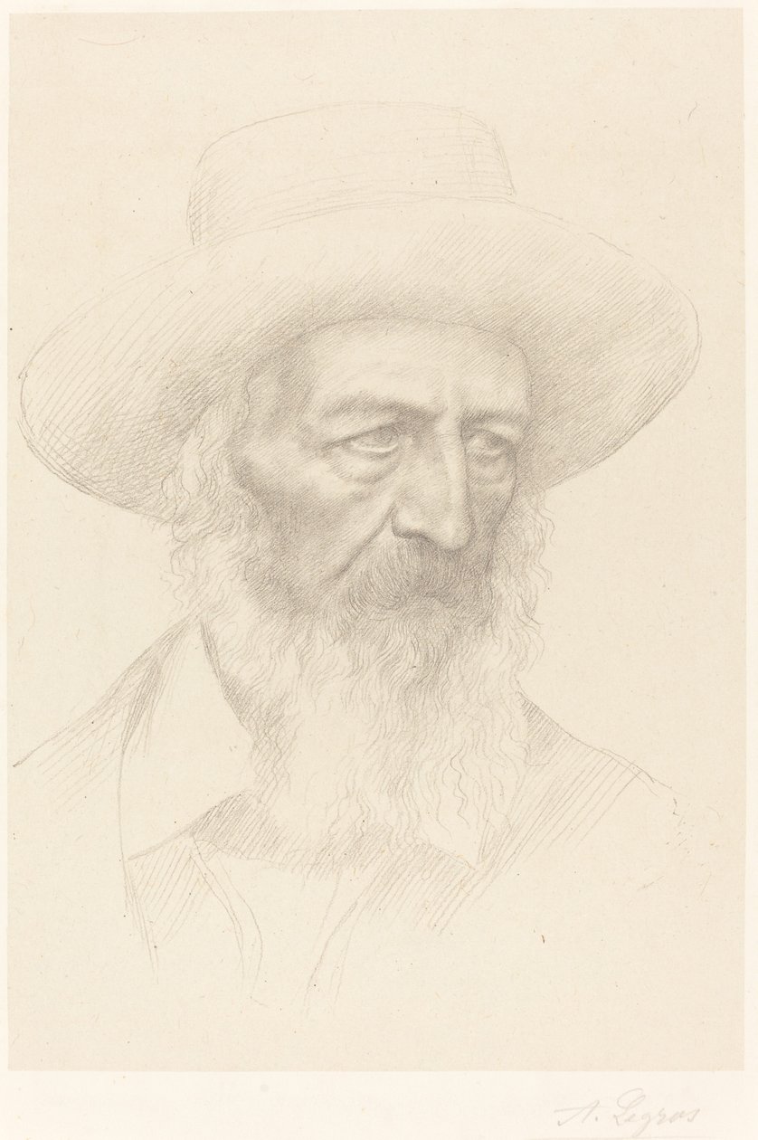 Alfred, Lorde Tennyson de Alphonse Legros