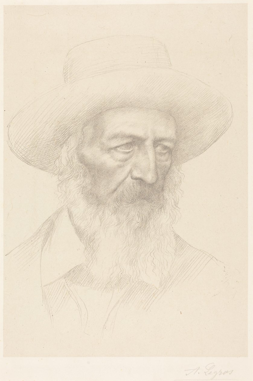 Alfred, Lord Tennyson de Alphonse Legros