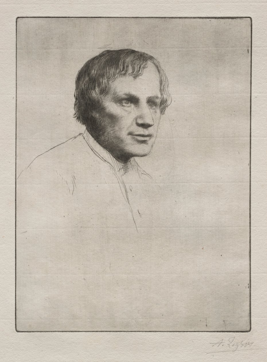 Alfred Stevens. de Alphonse Legros