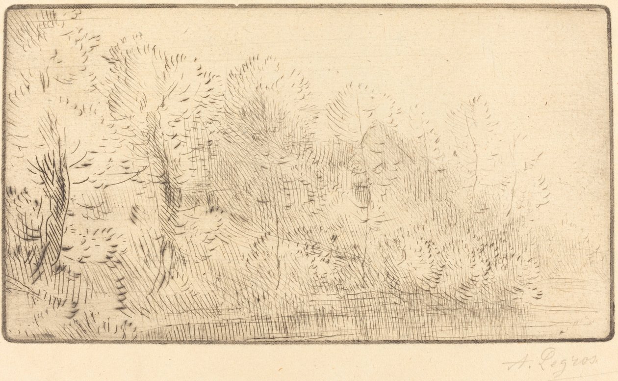 Ao longo do rio (Sur la riviere) de Alphonse Legros